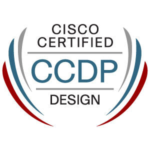 Cisco certified CCDP design badge