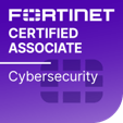 Fortinet Certified Associate Cybersecurity badge