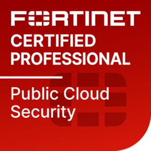 Fortinet Certified Professional Public Cloud Security Badge