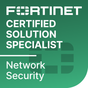 Fortinet Certified Solution Specialist Network Security Badge