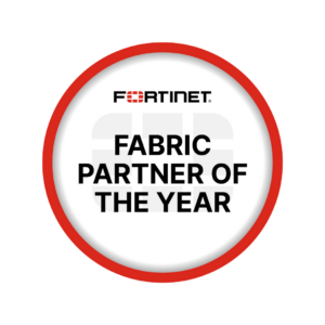 Fortinet Fabric Partner of the Year badge