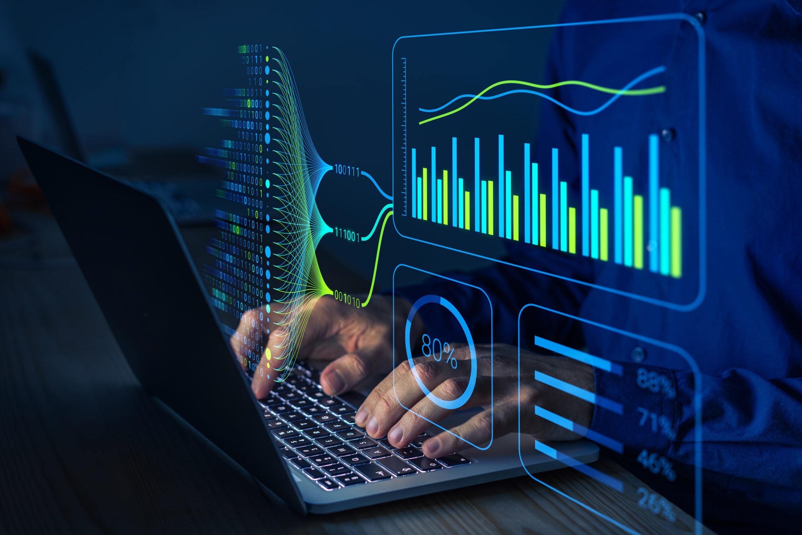 Individual monitoring data analytics